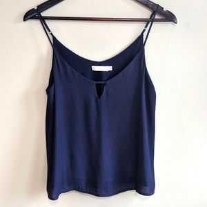 NWOT Navy Flowy Tank Size XS